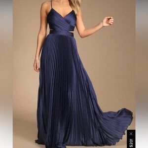 Navy Blue Lulus gown